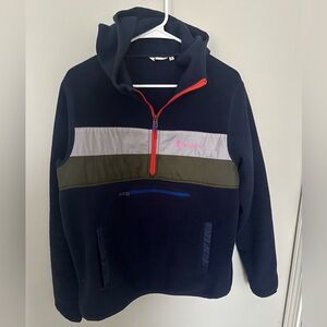 Cotopaxi half zip hoodie. Size L. EUC.